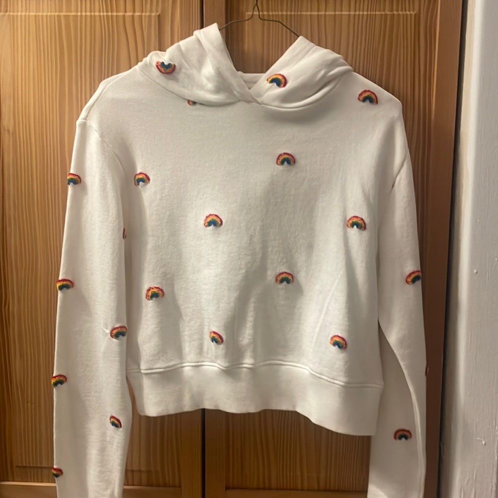 Lou & Grey cropped 🌈 hoodie